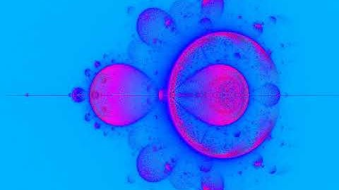 Buddhabrot fractal using second hue rotation algorithm
