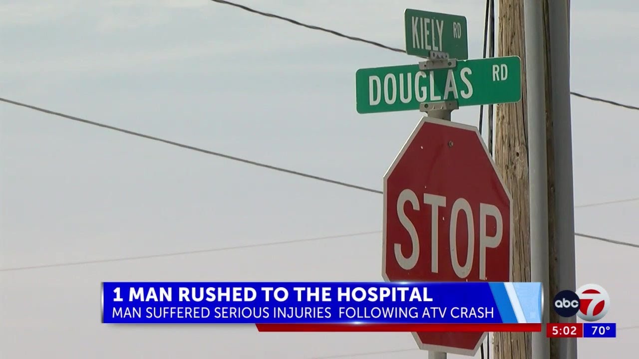 Man is seriously injured in ATV crash in Vinton - YouTube