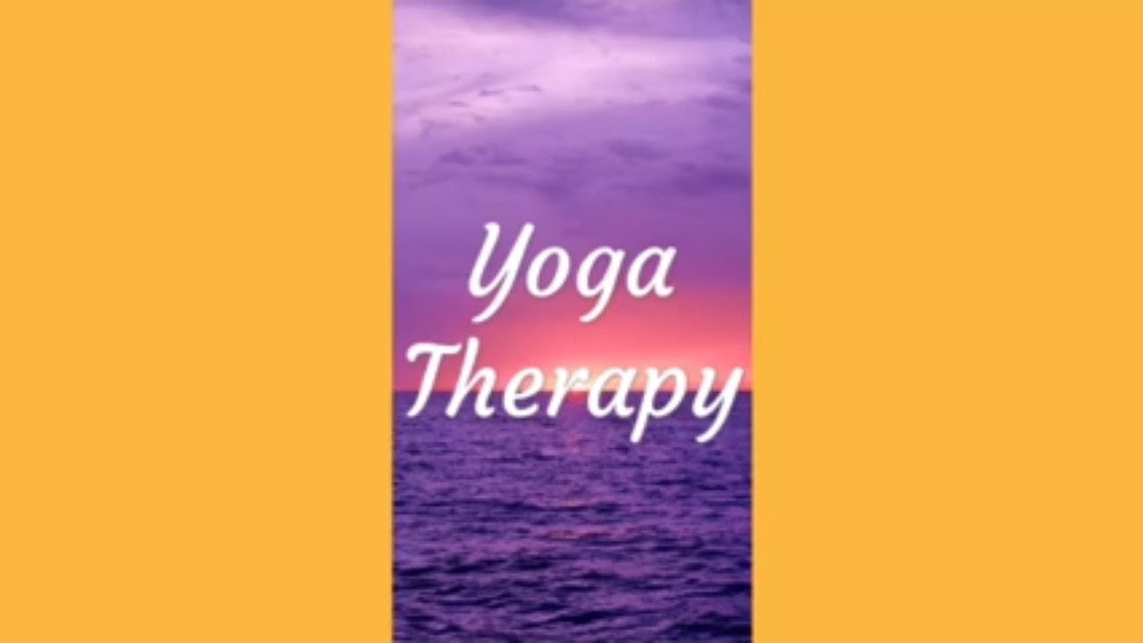 Yoga Therapy. Pain in the neck, shoulders, spine, lower back. - YouTube