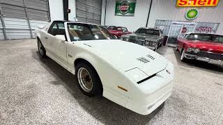 1989 Pontiac Trans Am 20th Anniversary Indy Pace Car! Exterior review! 17,000 ACTUAL MILES 