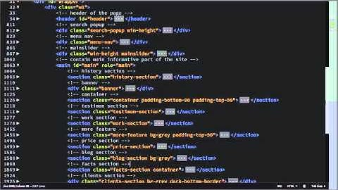 Fekra: HTML Structure