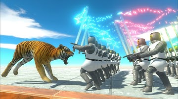 50X Swordsman vs Every Unit - Animal Revolt Battle Simulator