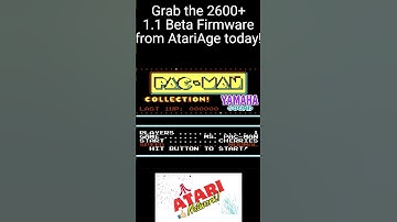 New 2600 Plus Firmware is Out Now! 1.1 Beta #shorts #atari #atari2600plus #retrogaming #update