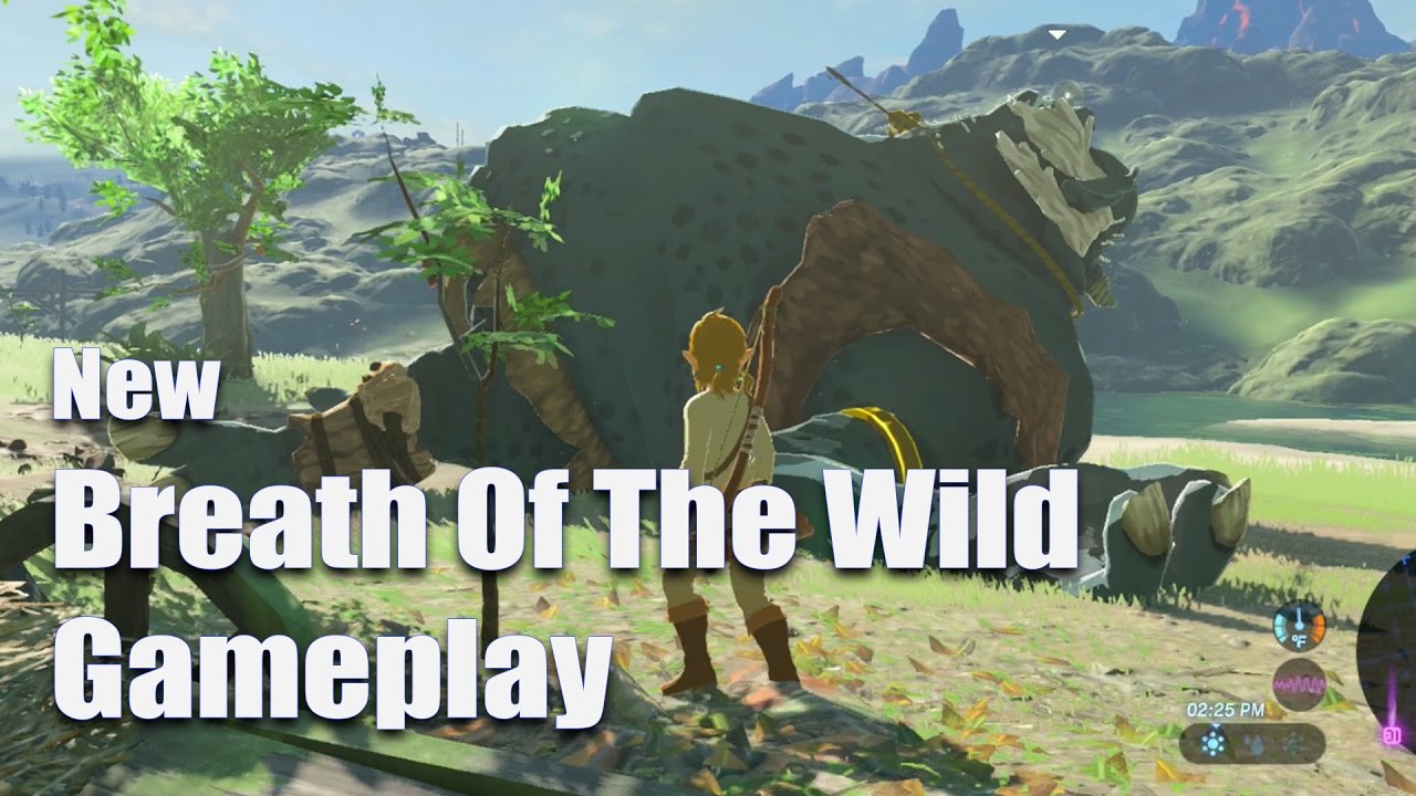 Breath Of The Wild Gameplay - 10 Minute Montage