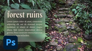 Frosted Glass Effects | Photoshop Skills Challenge | Adobe Creative Cloud