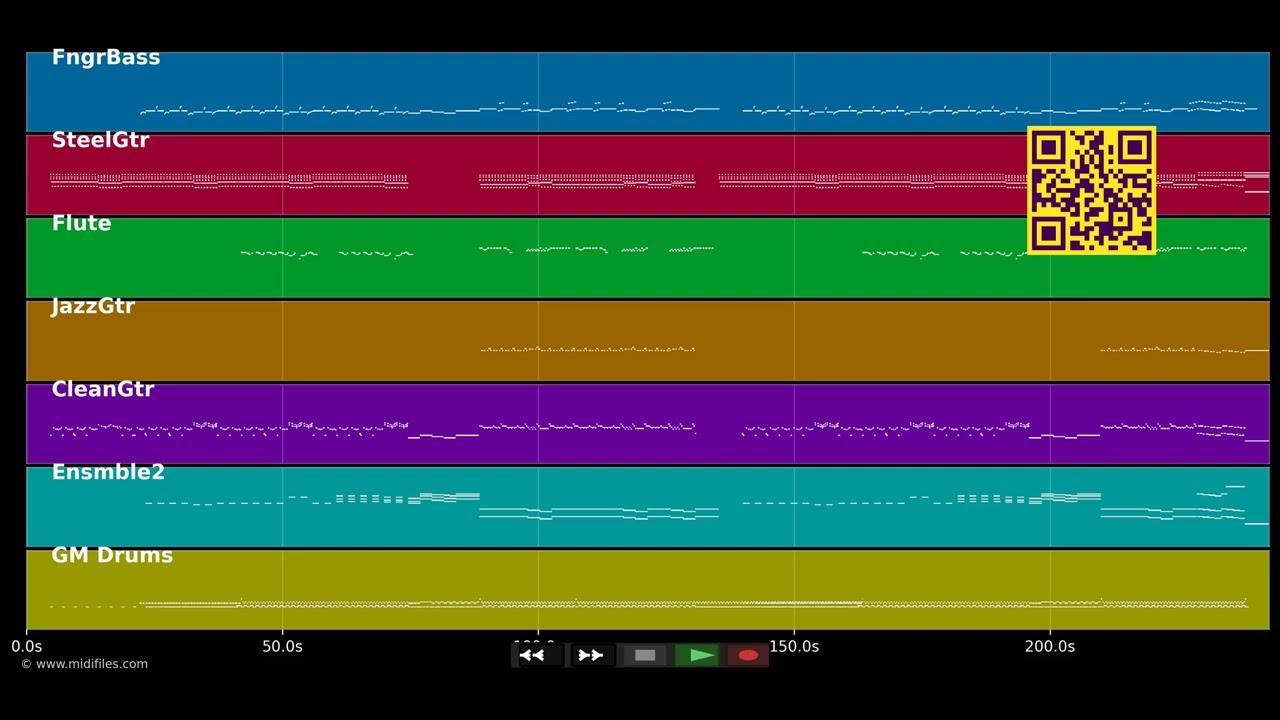 🎵 Captain Starlight (1979) - Frank Zander (MIDI individual tracks) 🎹