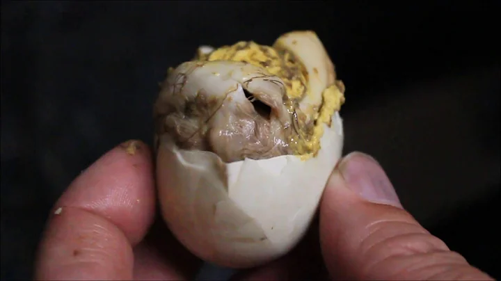 Balut challenge 2 take 2 with a touch of 70's Ron Jeremy's classic Deep Throat.lol...