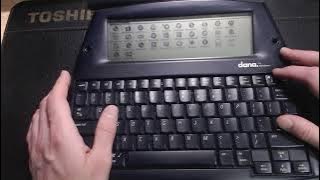 Exploring the AlphaSmart Dana PalmOS Electronic Wordprocessor - ZCode Text Adventures and More