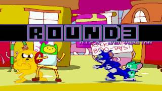 Mugen Battle Finn And Jake Vs Tom And Jerry