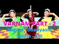 Varnam bharatnatyam dance part  2  rag  dhanyashi tal  adi  performance by sishu kala kendra
