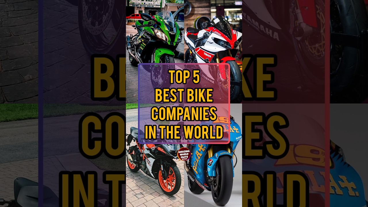TOP 5 Best Bike Companies In The World Amazing World Facts YouTube TOP 5 Best Bike Companies In The World Amazing World Facts YouTube