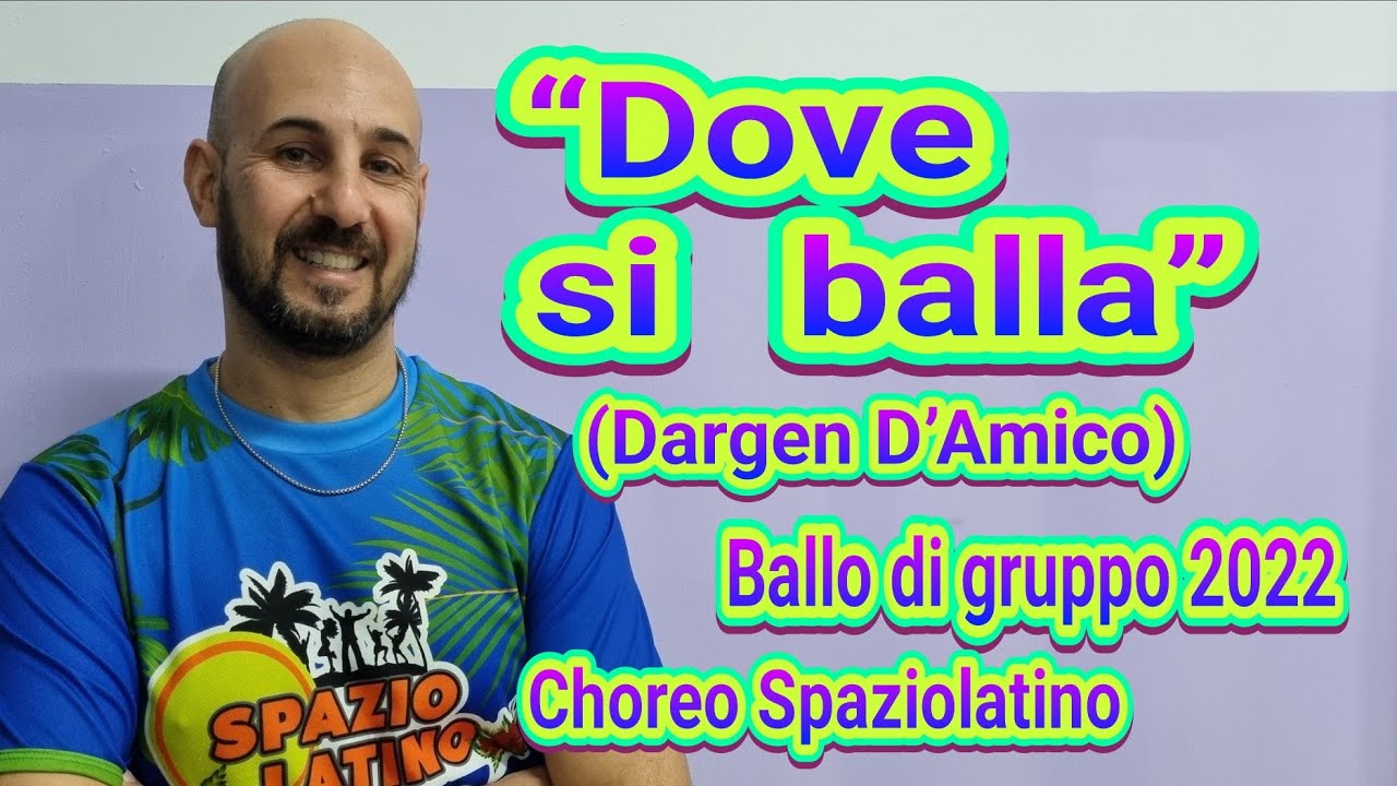 “Dove si balla” 🕺(Dargen D’Amico) - Ballo di gruppo 2022 - Sanremo 2022 - Choreo Spaziolatino