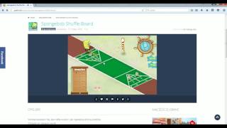 Spongebob Shuffle Board