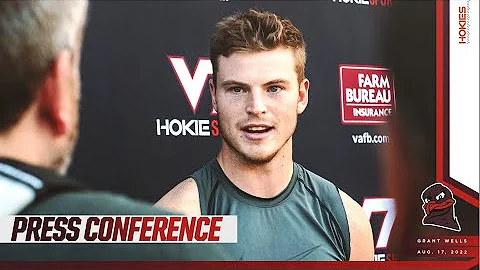 FB: Grant Wells fall camp press conference (Aug. 17, 2022)