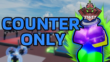 Can You Reach World Champion Rank using ONLY COUNTER STYLE? | untitled boxing game roblox