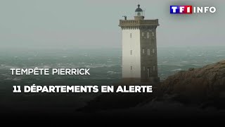 Tempête Pierrick : 11  départements en alerte