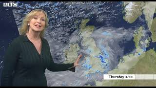 Carol Kirkwood BBC Weather February 15th 2023 HD