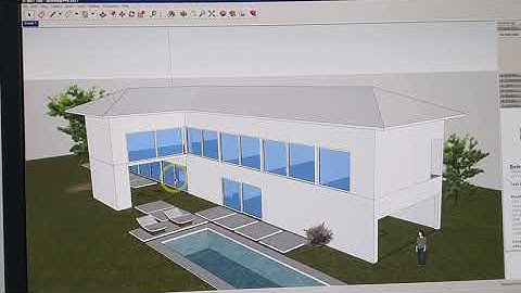 SU. dựng biệt thự cơ bản trong sketchup ( phần 1)