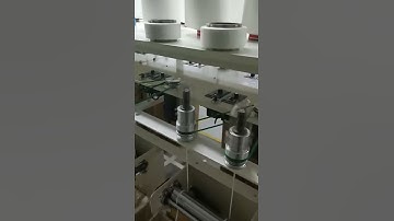 16 spindle elastic tape earloop kitting machine