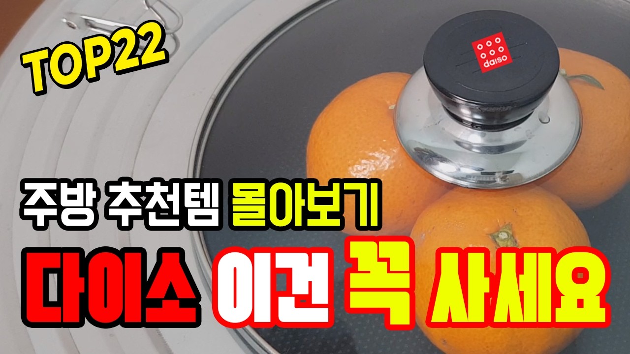 보면 꼭 사세요! 다이소 꿀템 TOP 22 몰아보기 | 삶의 질 상승하는 살림템 | 다이소 신상 | 주방 추천템 | 내돈내산 | 못봐서 못 샀던 | 백화점 퀄리티 | 살림 꿀팁