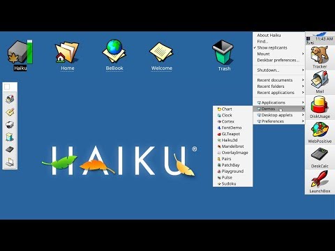 วีดีโอ: ประเด็นของ Haiku OS คืออะไร?