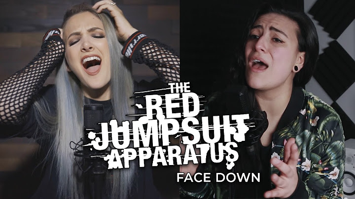 Face Down Cover version - Cover performance video thumbnail