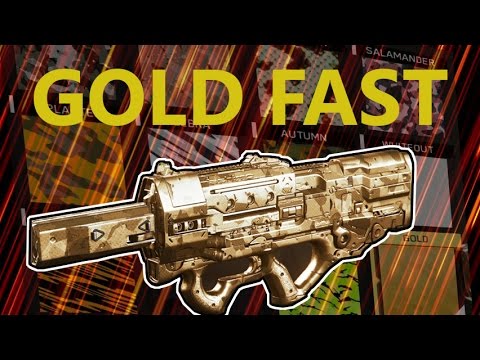 How To Unlock GOLD/DIAMOND SMGs FAST! (Infinite Warfare)