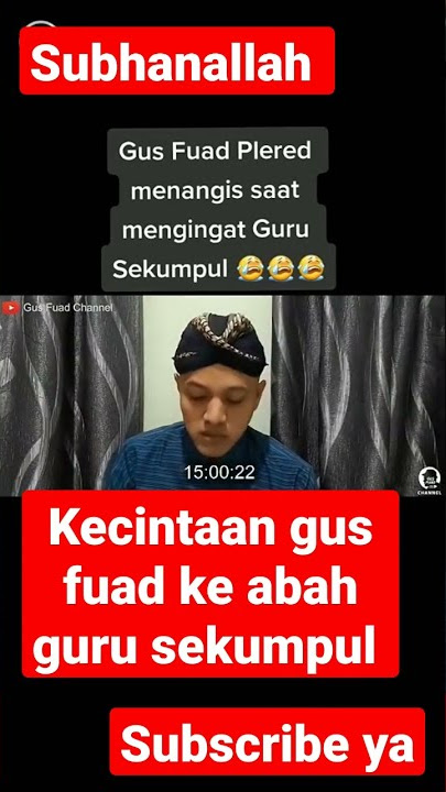 kecintaan Gus Fuad ke Abah guru sekumpul #gusfuad #indonesia #guruudinsamarinda #sekumpul