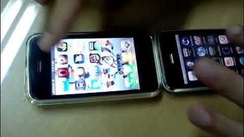 iOS 3.1.3 vs 4.0 iPhone 3GS Faster!