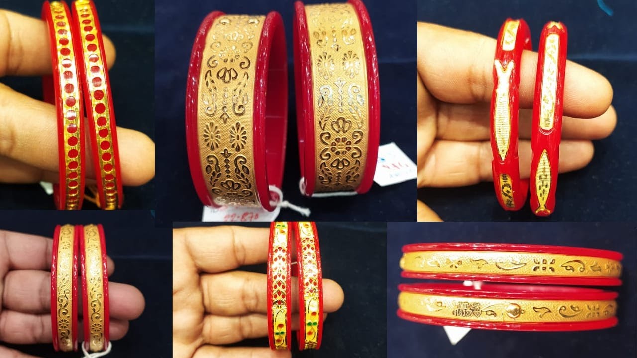 Pasting Pola Gold Bracelet Pola Badhano Design 1 Piece