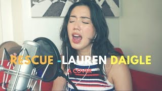 Video thumbnail of "Rescue (Lauren Daigle Cover ) - Julz Savard"