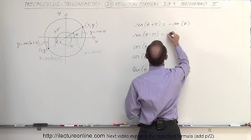 PreCalculus - Trigonometry (20 of 54) Reduction Formula (2 of 4) Add/Subtract pi