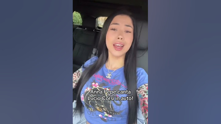 Anna canta il brano di Lucio Corsi "Volevo essere un duro"