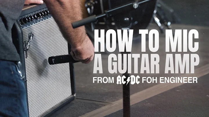 Live Guitar Amps: Pro Mic Setup Guide