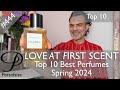 Top 10 perfumes for spring 2024  the power of nature on persolaise love at first scent episode 444