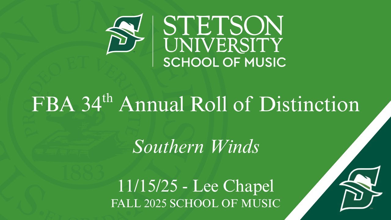 34th Annual FBA Roll of Distinction - Lee Chapel - 11/15/25