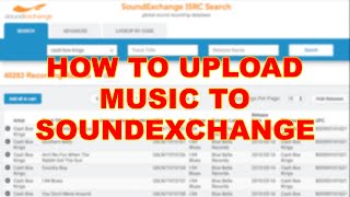 How to Submit Music To SoundExchange for Royalty Collection | Nov 2021