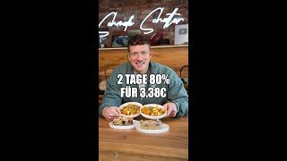 3,38€ pro Tag für 60-80% eures Tages diät abnehmen einfacherezepte günstigerezepte feierabend