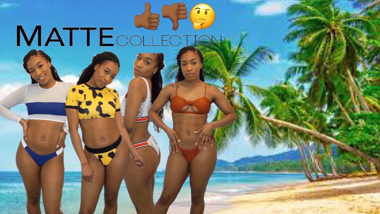 matte collection swimwear