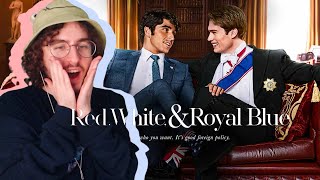 *RED WHITE & ROYAL BLUE* WAS SO CUTE ~ First Time Watching Movie Reaction Commentary