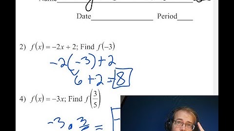 Evaluating and Graphing Functions- Algebra 1 Kuta Worksheet Series