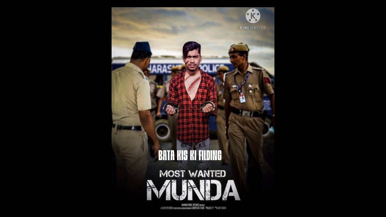 Case of murder photo editing wanted poster