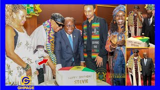 President Akufo-Addo grants Ghanaian citizenship to Popular American Singer Stevie Wonder