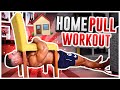 Back & Biceps Bodyweight & Band Home Workout