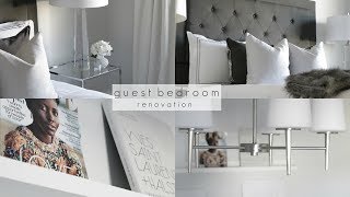 Guest Bedroom Tour |  BEFORE + AFTER Renovation screenshot 2