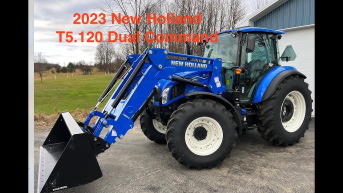 Tracteur New Holland T5.120 Electrocommand à l'échelle 1:32