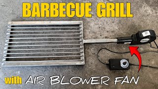 (FASTEST COOKING) BARBECUE GRILL WITH AIR BLOWER FAN (NEW CONCEPT DESIGN)