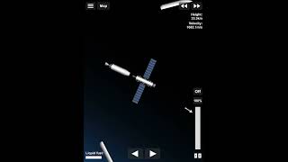 Part 1 of making a space station in Spaceflight Simulator