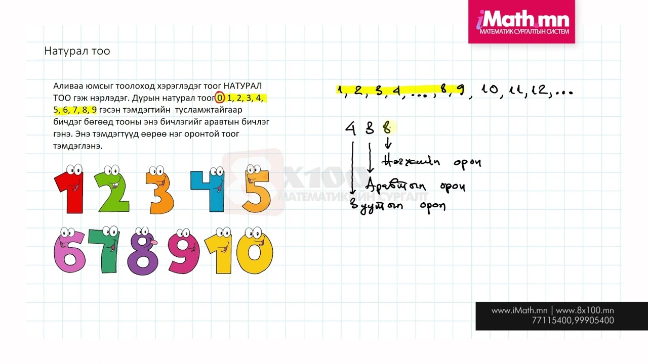 Натурал тоо