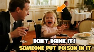 HOMELESS GIRL WARNS BILLIONAIRE HIS DRINK IS POISONED — what follows changes his life forever